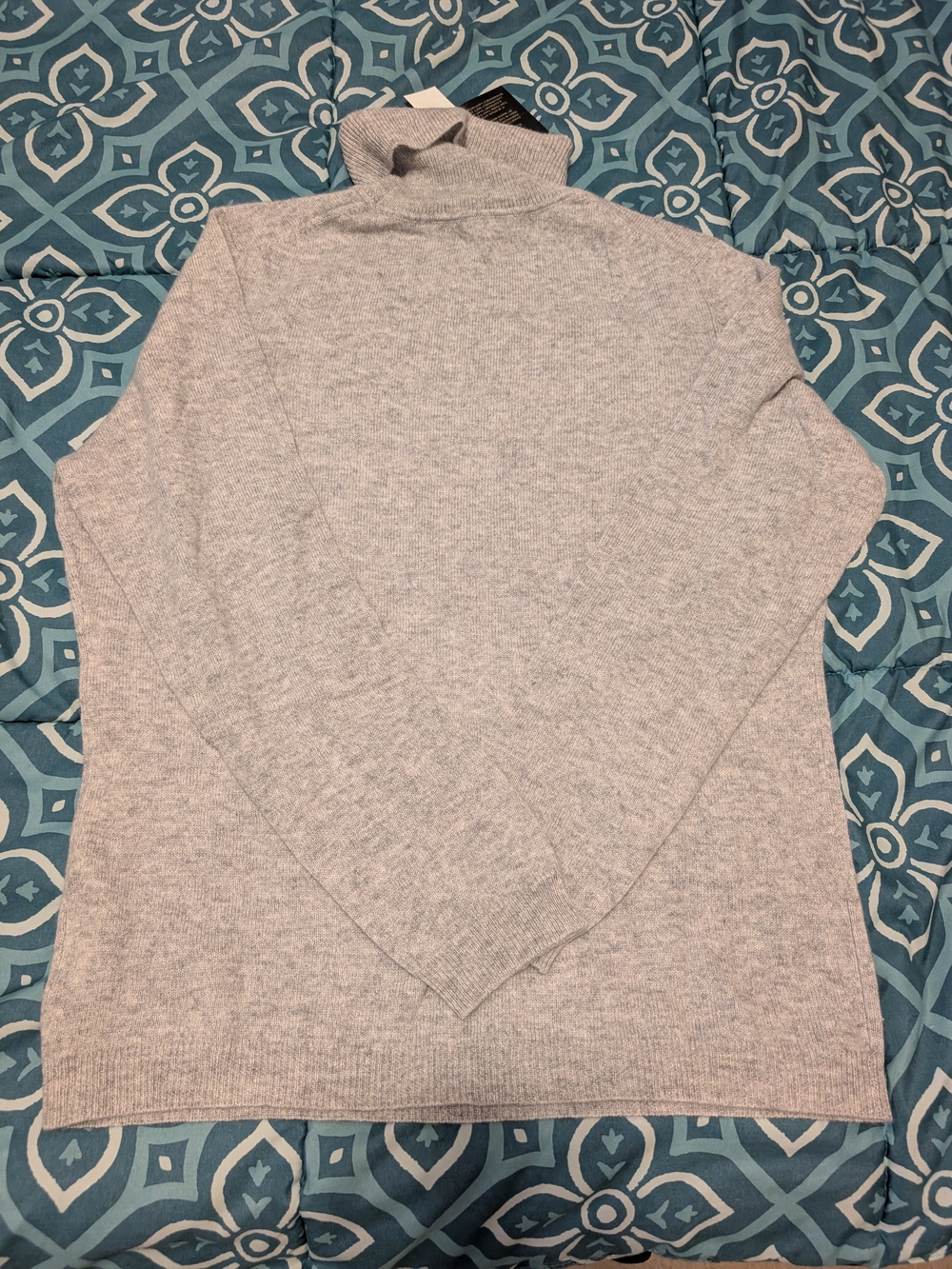 Charter Club Light Gray Turtleneck Sweater XL NWT